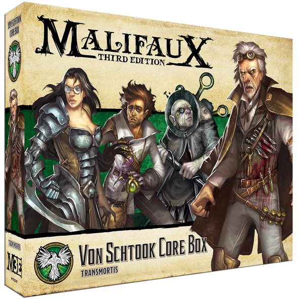 Malifaux - Resurrectionists - Von Schtook Core Box available at 401 Games Canada