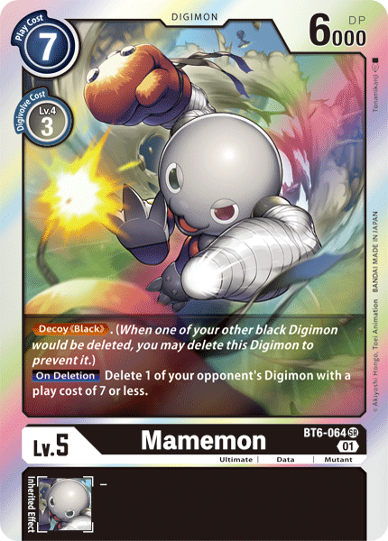 Mamemon - BT6-064 - Super Rare available at 401 Games Canada