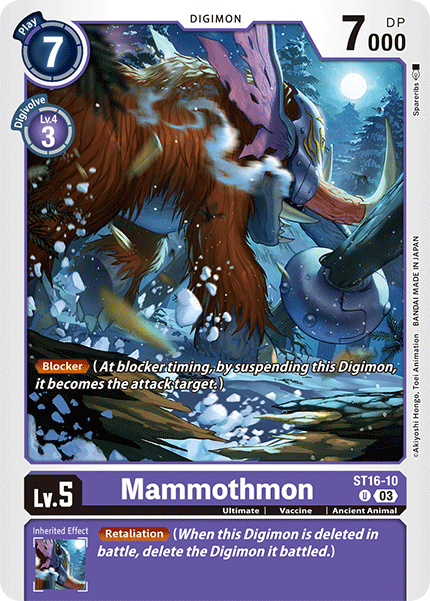 Mammothmon - ST16-10 - Uncommon available at 401 Games Canada