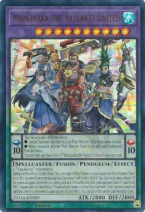 Mamonaka the Vaylantz United - TAMA-EN009 - Ultra Rare - 1st Edition available at 401 Games Canada