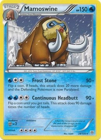 Mamoswine - 28/135 - Rare available at 401 Games Canada