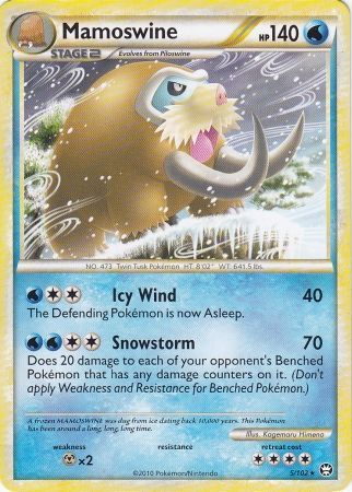 Mamoswine - 5/102 - Rare - Theme Deck Exclusive available at 401 Games Canada