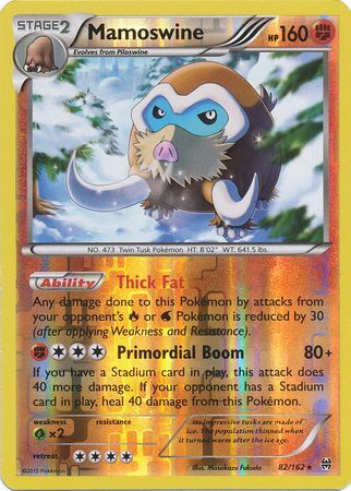 Mamoswine - 82/162 - Holo Rare - Reverse Holo available at 401 Games Canada