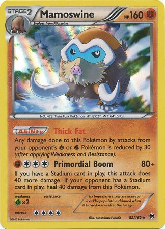 Mamoswine - 82/162 - Holo Rare available at 401 Games Canada