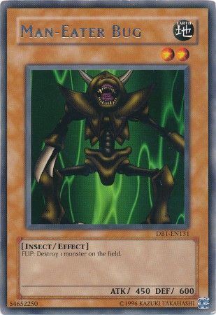 Man-Eater Bug - DB1-EN131 - Rare available at 401 Games Canada