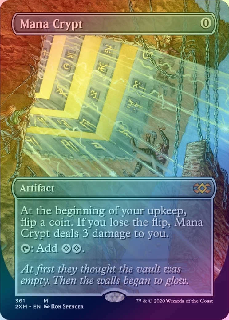 401 Games Canada - Mana Crypt - Borderless (Foil) (2XM)