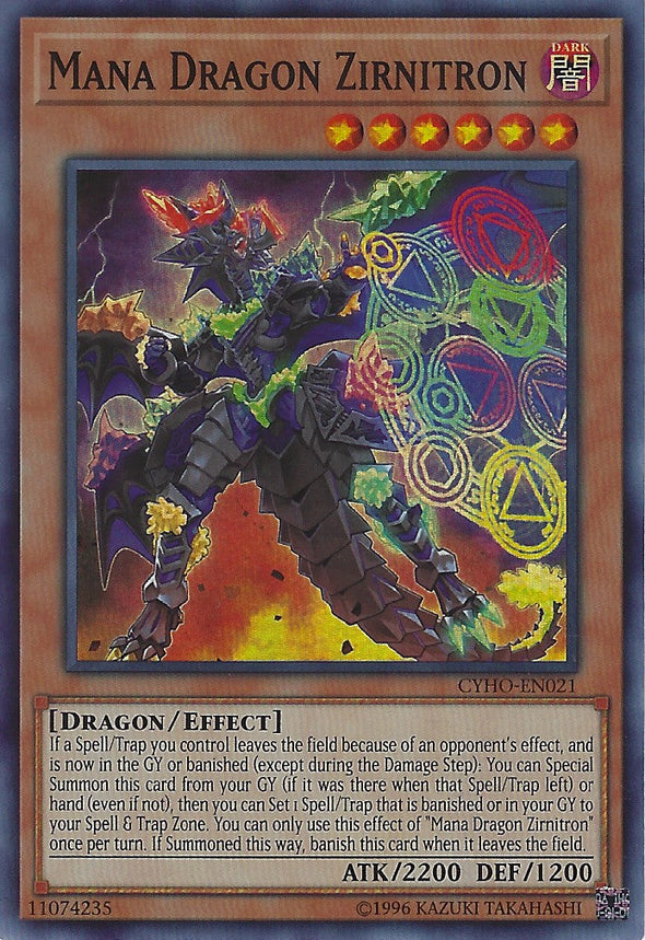 Mana Dragon Zirnitron - CYHO-EN021 - Super Rare - Unlimited available at 401 Games Canada