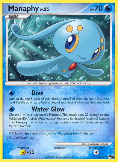 Manaphy - 2/17 - Rare available at 401 Games Canada