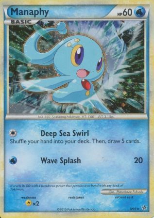 Manaphy - 3/95 - Holo Rare available at 401 Games Canada