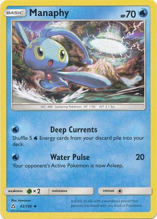 Manaphy - 42/156 - Uncommon available at 401 Games Canada