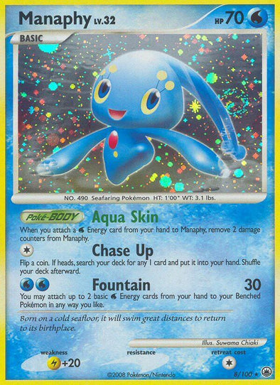 Manaphy - 8/100 - Holo Rare available at 401 Games Canada