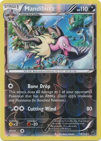 Mandibuzz - 58/124 - Rare - Reverse Holo available at 401 Games Canada