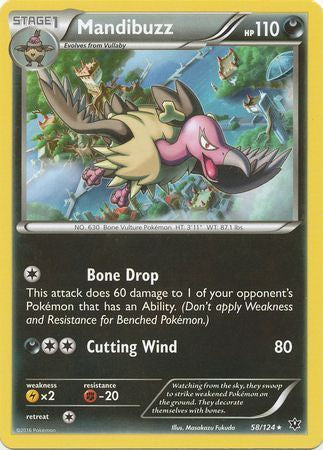 Mandibuzz - 58/124 - Rare available at 401 Games Canada