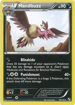 Mandibuzz - 73/114 - Rare available at 401 Games Canada