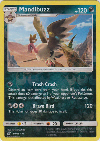 Mandibuzz - 93/181 - Rare - Reverse Holo available at 401 Games Canada