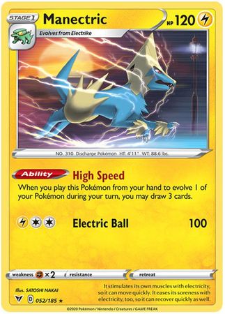 Manectric - 052/185 - Rare available at 401 Games Canada