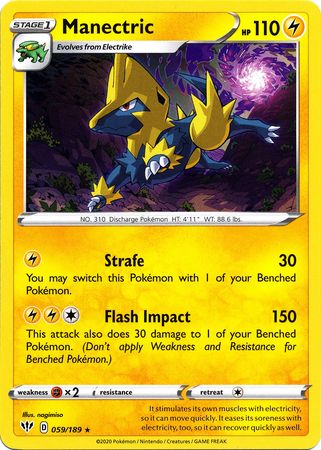 Manectric - 059/189 - Rare available at 401 Games Canada