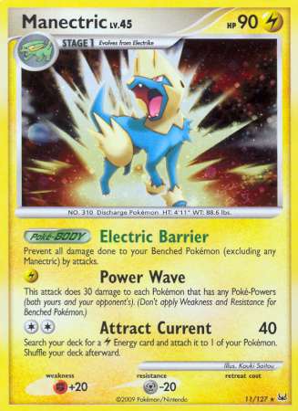 Manectric - 11/127 - Holo Rare available at 401 Games Canada