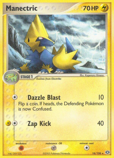 Manectric - 16/106 - Rare available at 401 Games Canada