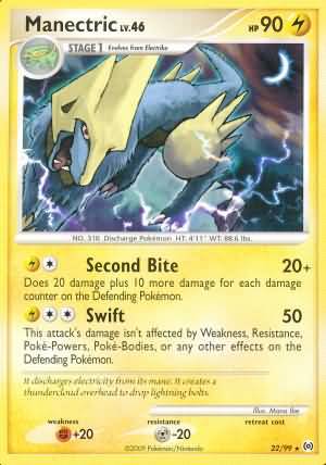 Manectric - 22/99 - Rare available at 401 Games Canada