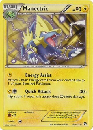 Manectric - 44/124 - Rare available at 401 Games Canada