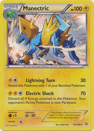 Manectric - 61/160 - Holo Rare available at 401 Games Canada