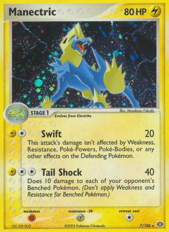 Manectric - 7/106 - Holo Rare available at 401 Games Canada