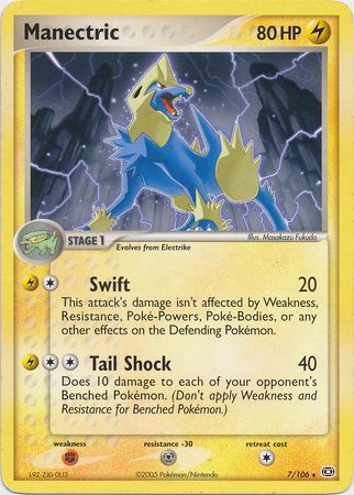 Manectric - 7/106 - Rare - Theme Deck Exclusive available at 401 Games Canada