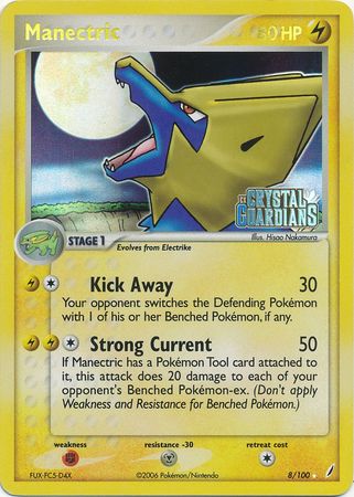 Manectric - 8/100 - Holo Rare - Reverse Holo available at 401 Games Canada