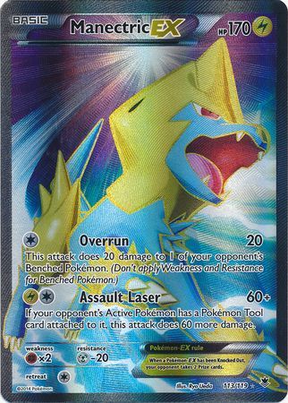 Manectric EX - 113/119 - Full Art Ultra Rare available at 401 Games Canada