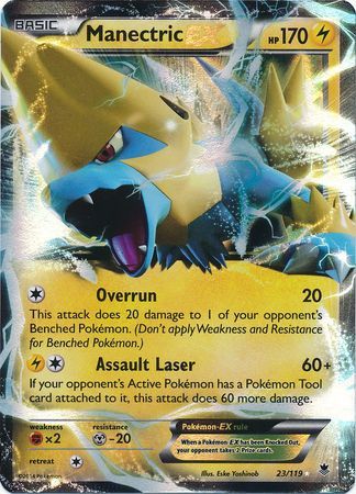 Manectric EX - 23/119 - Ultra Rare available at 401 Games Canada