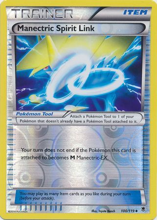 Manectric Spirit Link - 100/119 - Uncommon - Reverse Holo available at 401 Games Canada