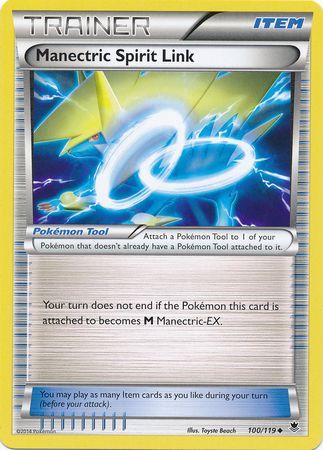 Manectric Spirit Link - 100/119 - Uncommon available at 401 Games Canada