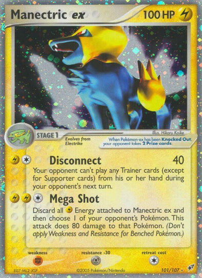 Manectric ex - 101/107 - Ultra Rare available at 401 Games Canada