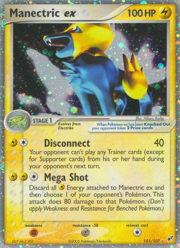 Manectric ex - 101/107 - Ultra Rare available at 401 Games Canada