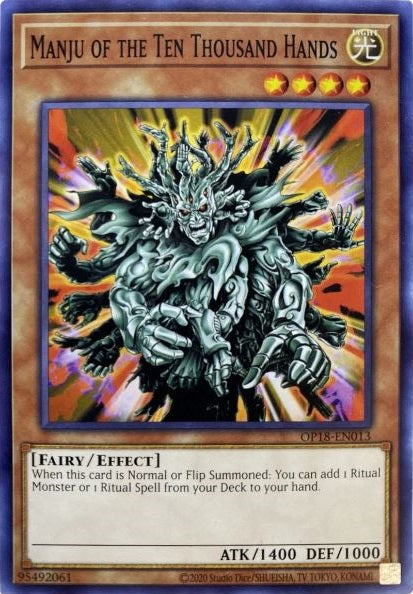 Manju of the Ten Thousand Hands - OP18-EN013 - Common available at 401 Games Canada