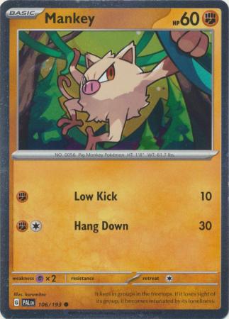 Mankey - 106/193 - Holo Promo available at 401 Games Canada