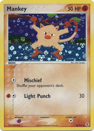 Mankey - 38/112 - Uncommon - Reverse Holo available at 401 Games Canada