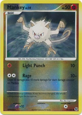 Mankey - 79/106 - Common - Reverse Holo available at 401 Games Canada