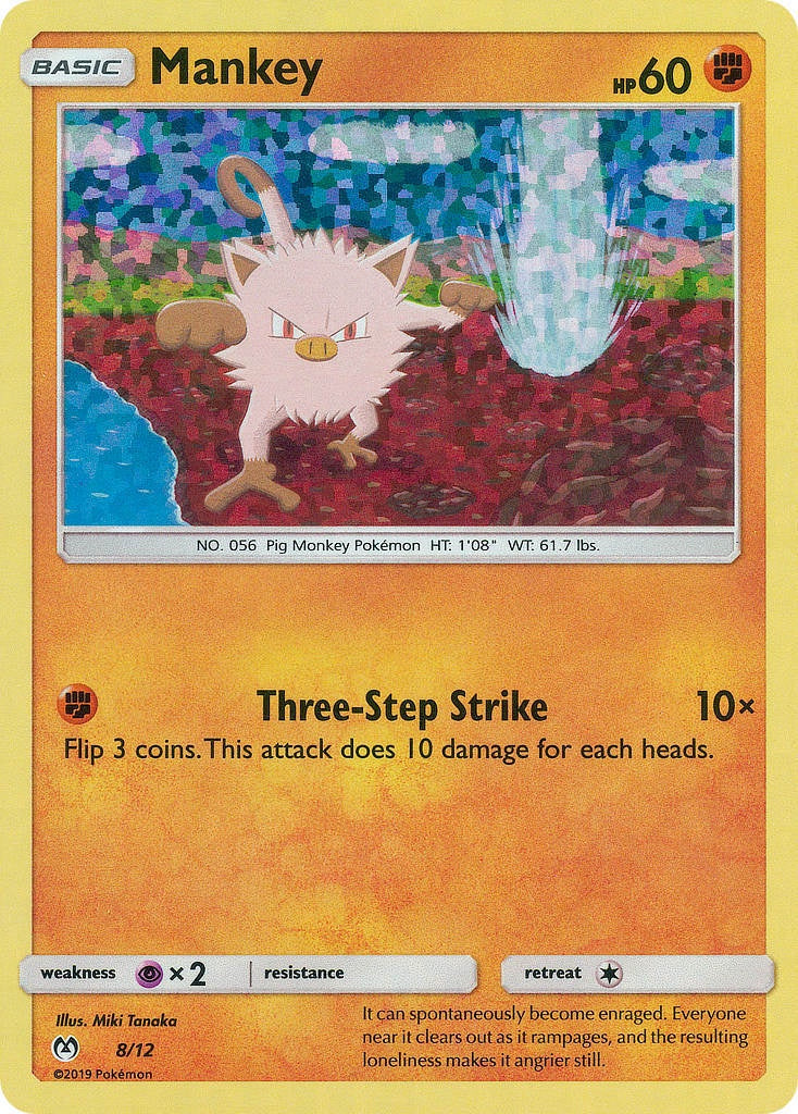 401 Games Canada - Mankey - 8/12- McDonald's Holo - Promo
