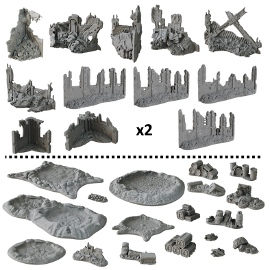 Mantic - Terrain Crate - Armageddon Sector (Pre-Order) available at 401 Games Canada