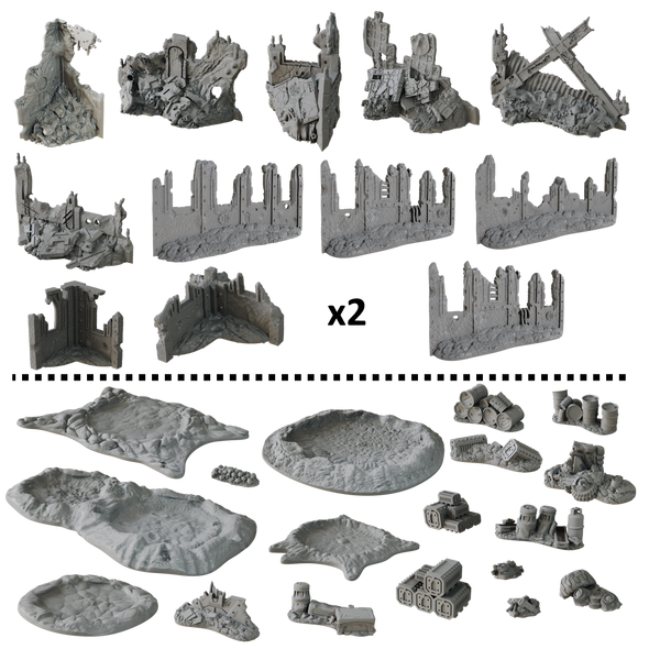 Mantic - Terrain Crate - Armageddon Sector (Pre-Order) available at 401 Games Canada