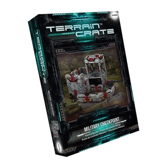 Mantic - Terrain Crate - Military Checkpoint available at 401 Games Canada