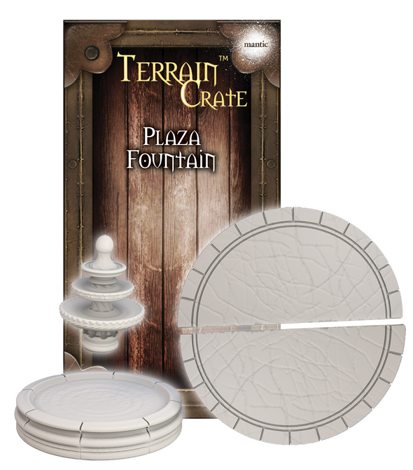 Mantic - Terrain Crate - Plaza Fountain available at 401 Games Canada