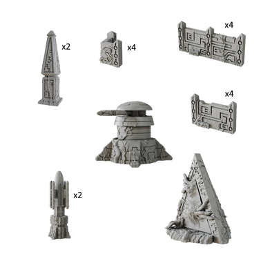 Mantic - Terrain Crate - Xenos Stronghold (Pre-Order) available at 401 Games Canada