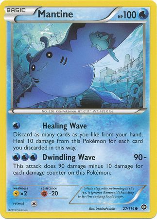 Mantine - 27/114 - Common available at 401 Games Canada