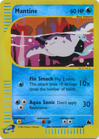 Mantine - 77/144 - Common - Reverse Holo available at 401 Games Canada