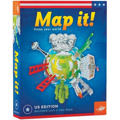 Map It! US Edition available at 401 Games Canada