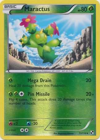 Maractus - 11/114 - Uncommon - Reverse Holo available at 401 Games Canada