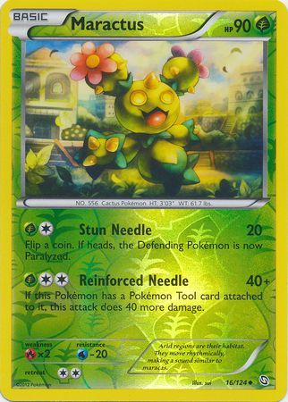 Maractus - 16/124 - Uncommon - Reverse Holo available at 401 Games Canada